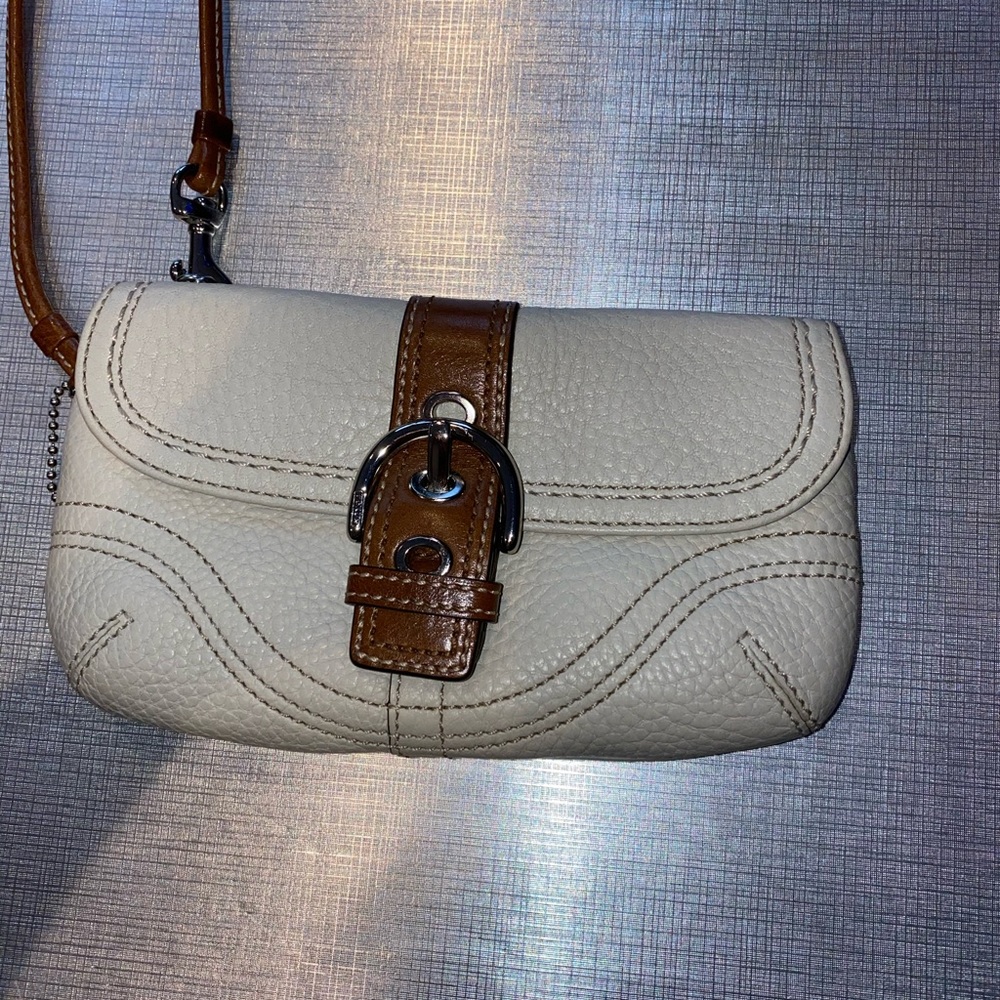 Hardly used wristlet coach